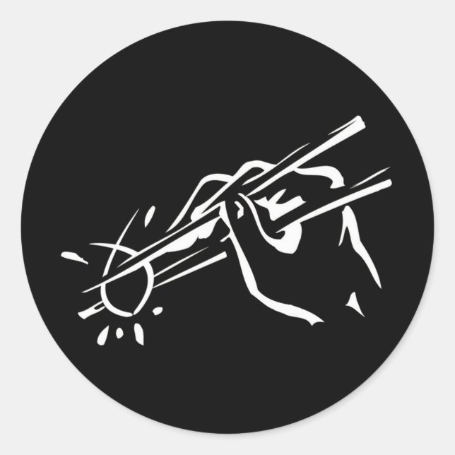 Atheist  Sushi! (ichthys) Classic Round Sticker (Front)