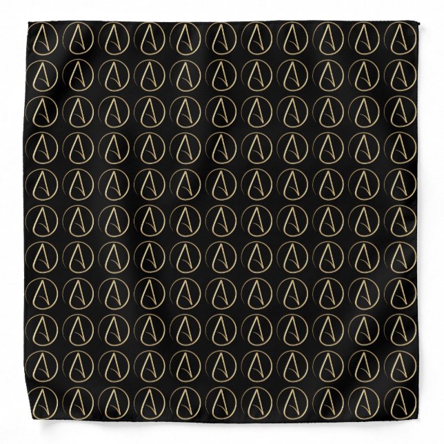 Atheist Symbol Bandana (Front)