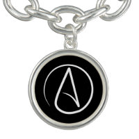Atheist symbol: white on black