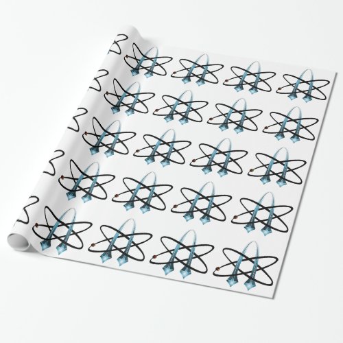 Atheist Symbol Wrapping Paper