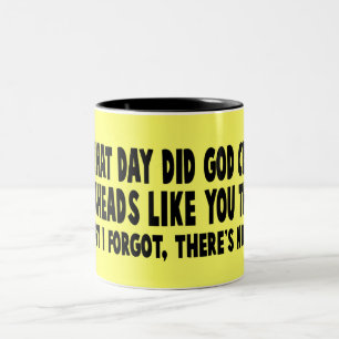 Atheist Two-Tone Coffee Mug