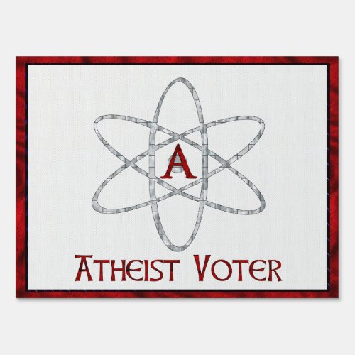 ATHEIST VOTER SIGN