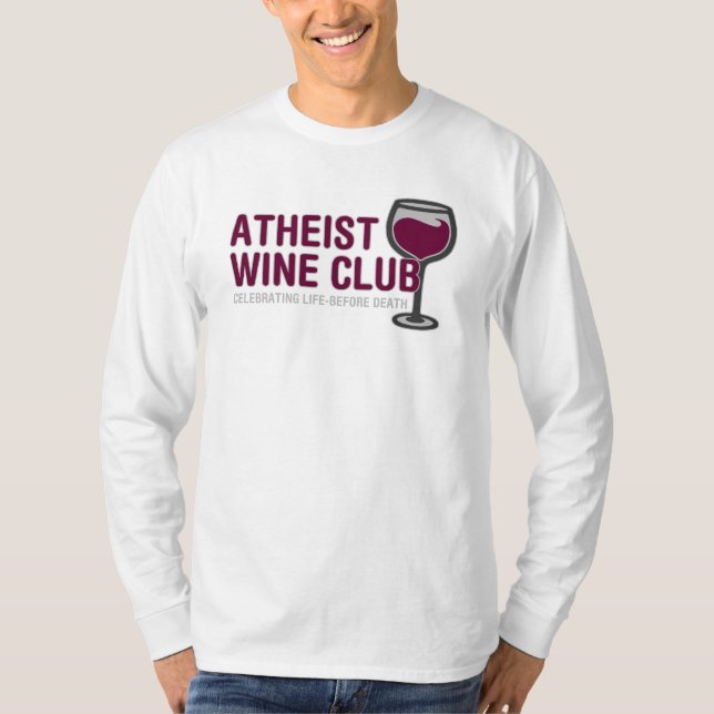 Atheist Wine Club T-Shirt (Front)