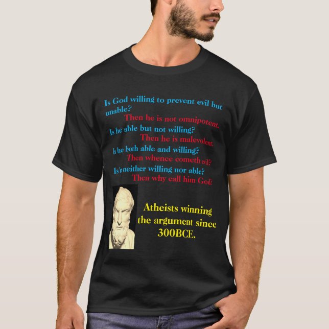 Atheist winning T-Shirt (Front)