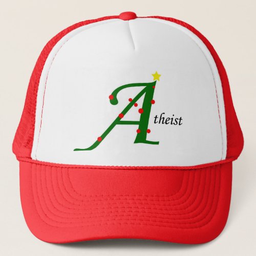 Atheist Xmas Trucker Hat