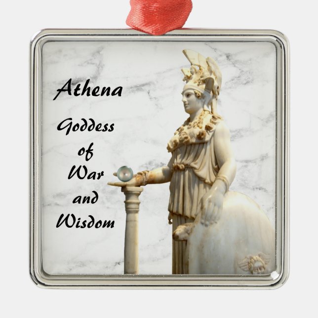 Athena 2 metal ornament (Front)