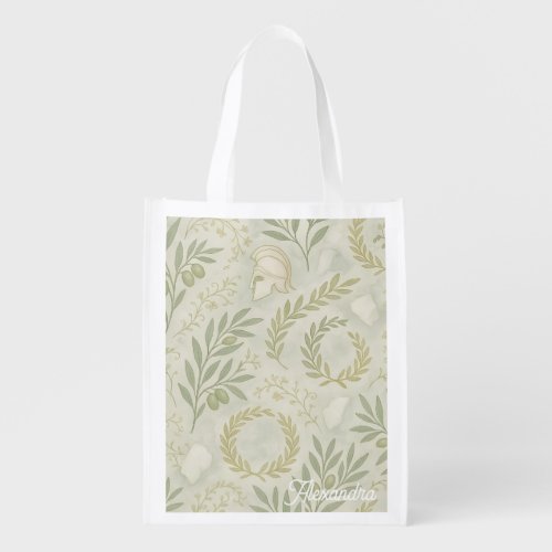 Athena Botanical Activewear | Olive Laurel Greek Grocery Bag