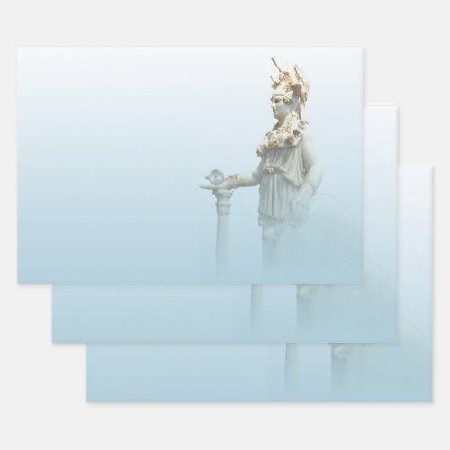 Athena in the Mist Wrapping Paper Sheets