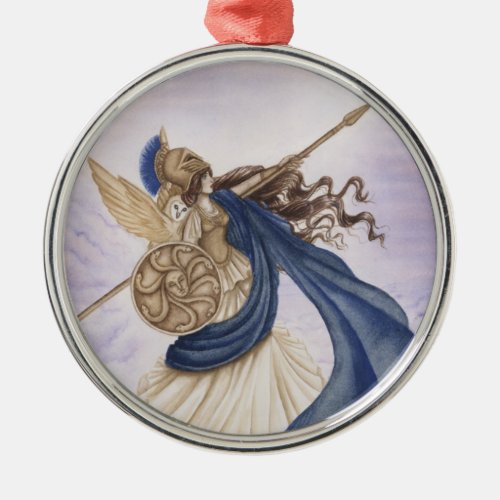 Athena Metal Ornament