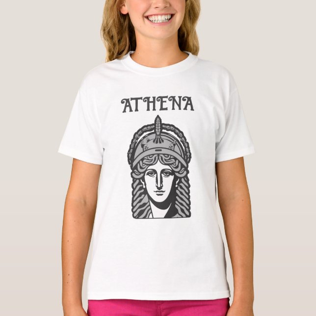 Athena, Patron Goddess of Athens T-Shirt (Front)