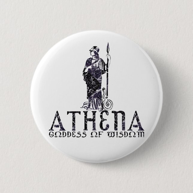 Athena Pinback Button (Front)