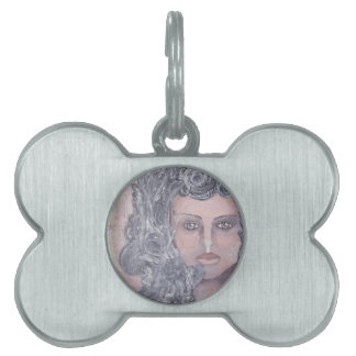 Athena the Grey Pet Tag