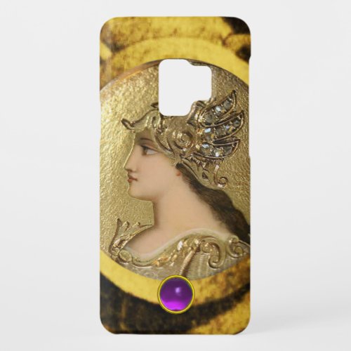 ATHENA WITH FANTASY GRIFFINS AND PURPLE GEMSTONE Case_Mate SAMSUNG GALAXY S9 CASE