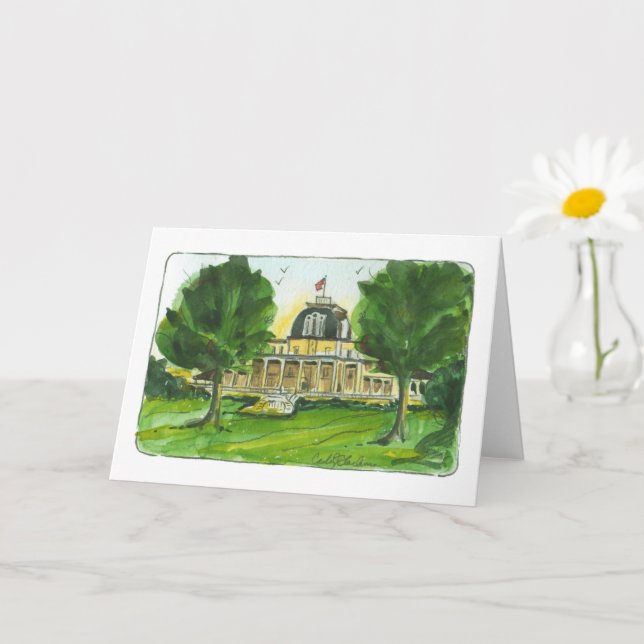 Athenaeum Hotel, Chautauqua Folded Card (Small Plant)
