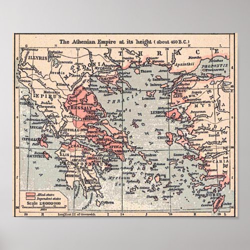 Athenian Empire Poster