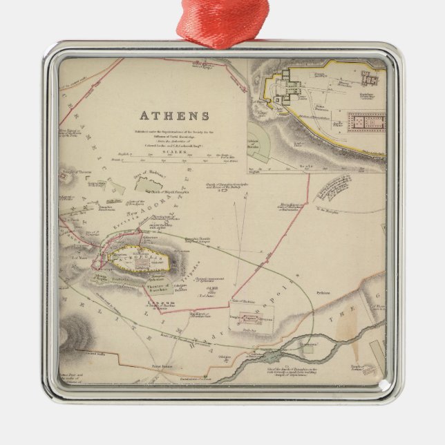 Athens, Acropolis Metal Ornament (Front)