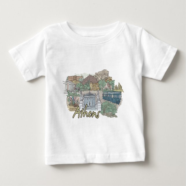 Athens Baby T-Shirt (Front)