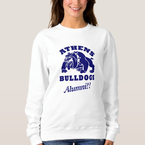 Athens Bulldogs Alumni Womens Sweatshirt