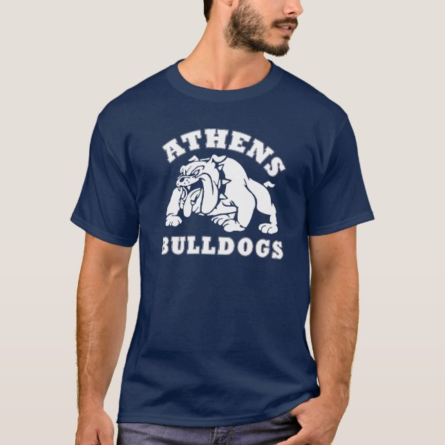 Athens bulldogs t-shirt (Front)