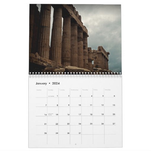 ATHENS CALENDAR 2020 Zazzle