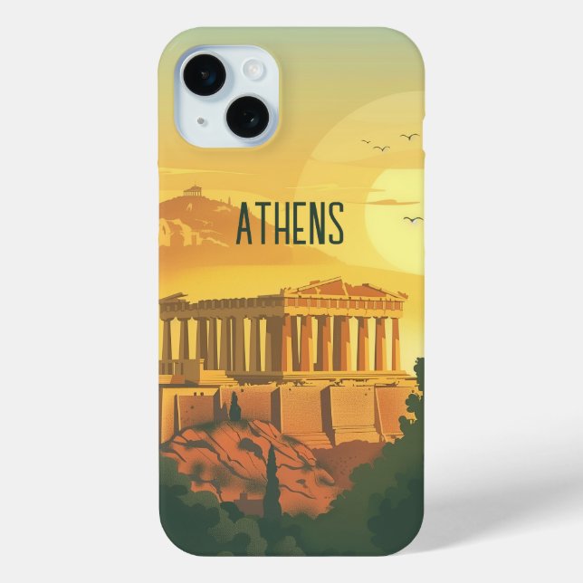 Athens Case-Mate iPhone Case (Back)