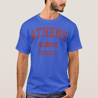 Athens Georgia Vintage Athletic Sports Design frie T-Shirt