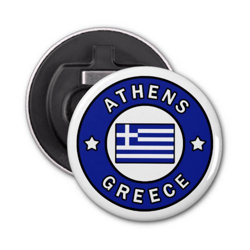 Athens Greece Bottle Opener