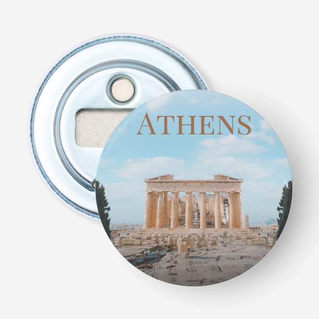 Athens Greece Bottle Opener (Front)