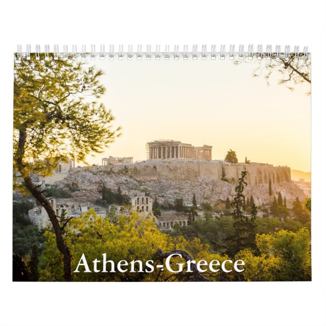Athens-Greece Calendar (Cover)