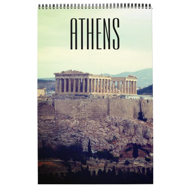 athens greece calendar (Cover)