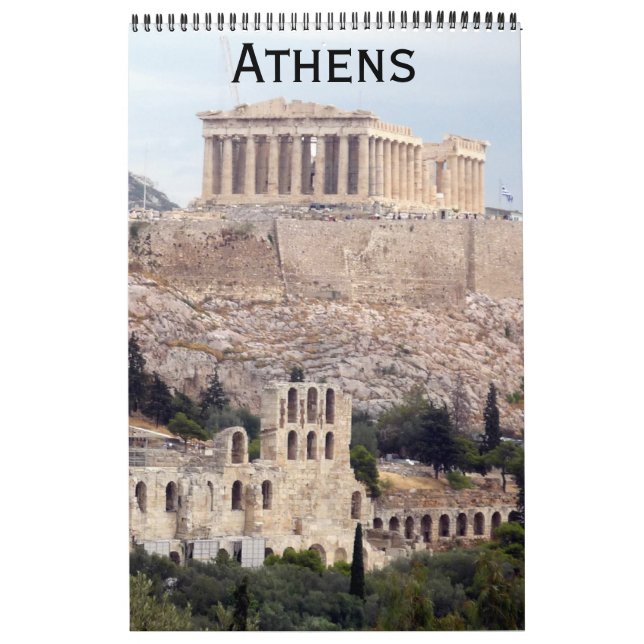 athens greece calendar (Cover)