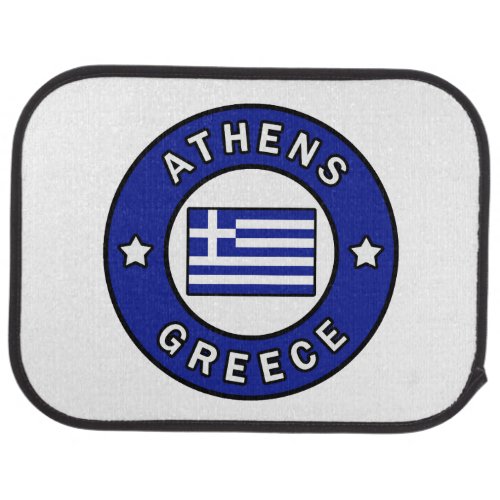 Athens Greece Car Floor Mat