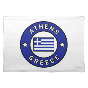 Athens Greece Cloth Placemat