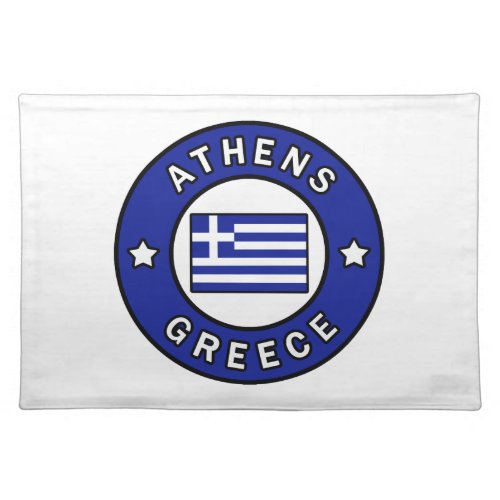 Athens Greece Cloth Placemat