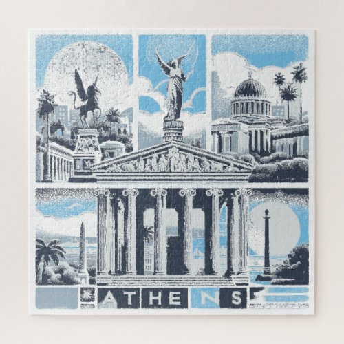Athens Greece Europe Jigsaw Puzzle