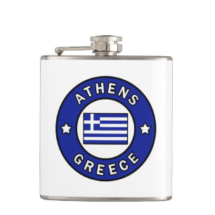 Athens Greece Flask