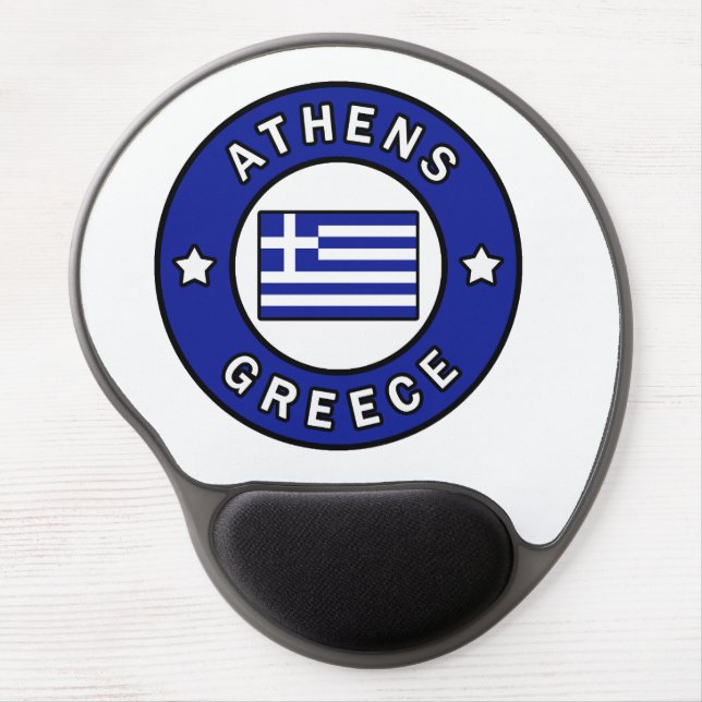 Athens Greece Gel Mouse Pad (Front)