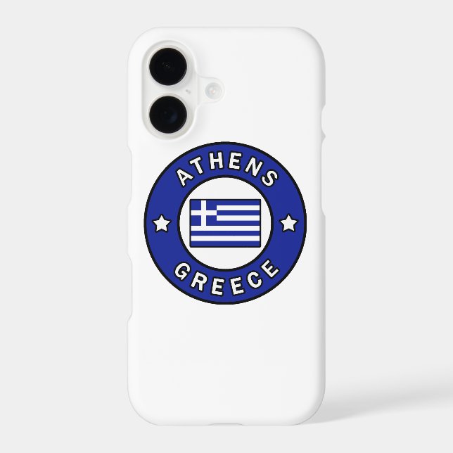 Athens Greece Iphone Case (Back)