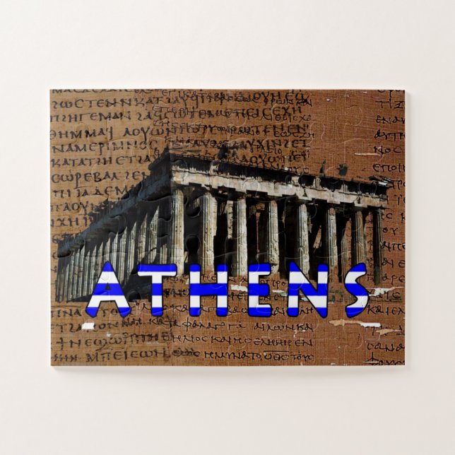 Athens Greece Jigsaw Puzzle (Horizontal)