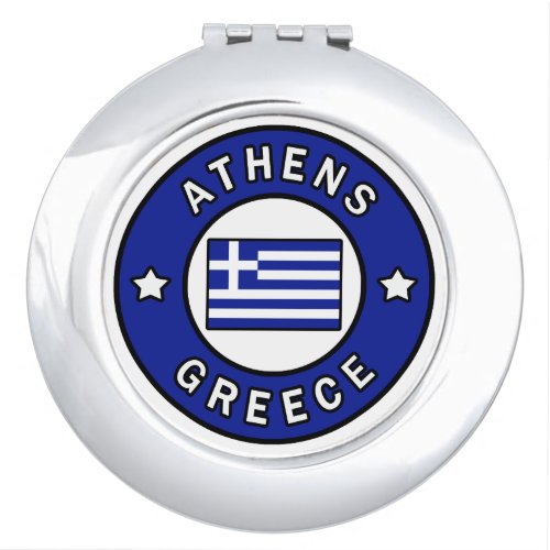 Athens Greece Mirror For Makeup