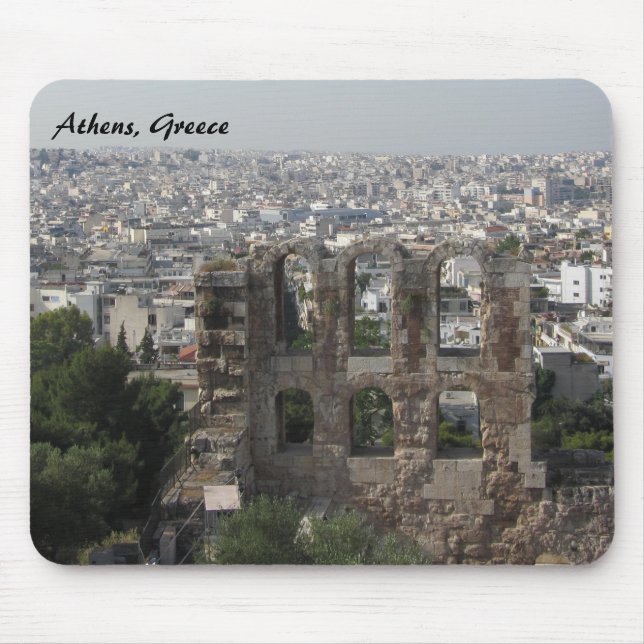 Athens, Greece Mouse Pad (Front)