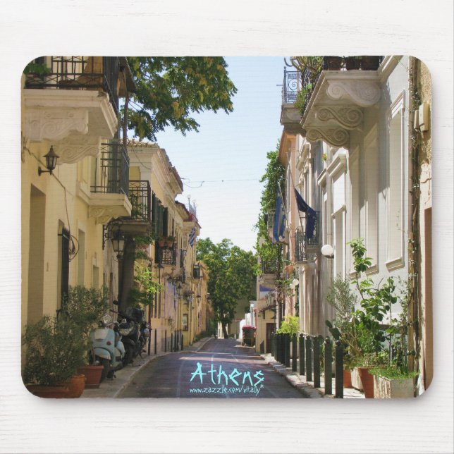 Athens Greece mousepad design (Front)