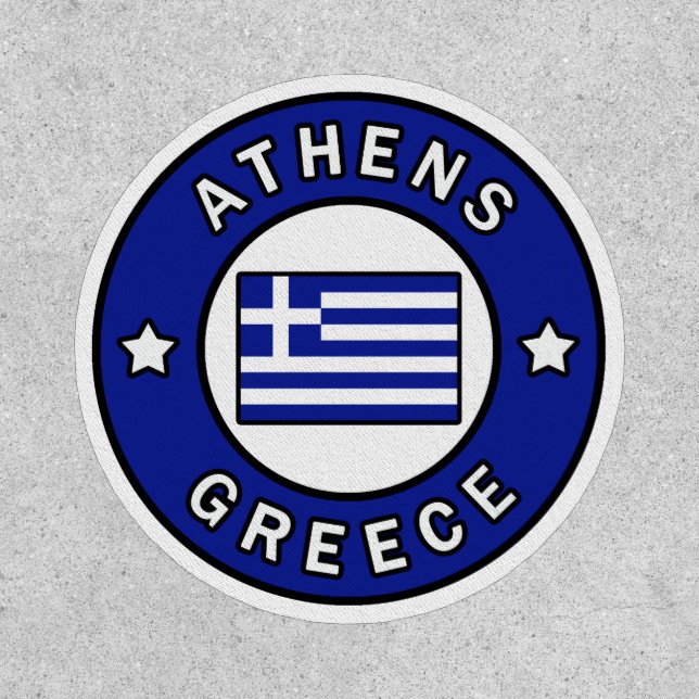 Athens Greece Patch (Front)