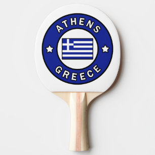 Athens Greece Ping-Pong Paddle