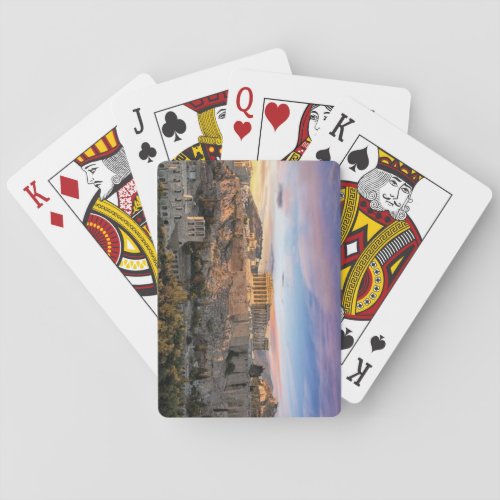 Athens Greece Poker Cards
