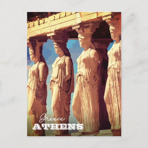 Athens Greece Postcard