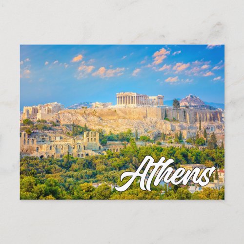 Athens Greece Postcard