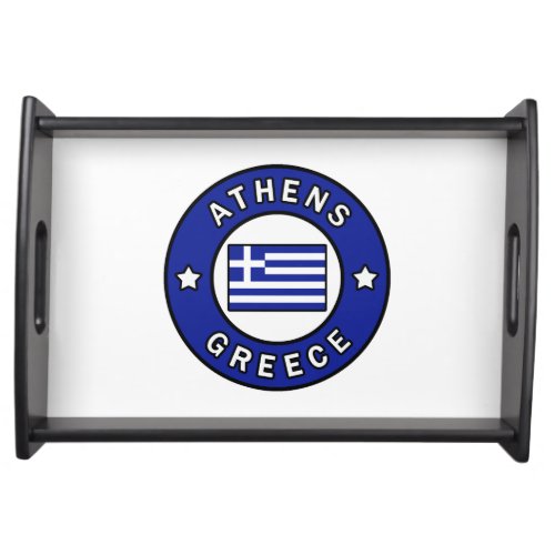 Athens Greece Serving Tray