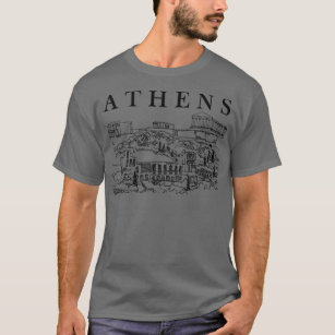 Athens Greece Souvenir Greece Trip Europe Travelin T-Shirt