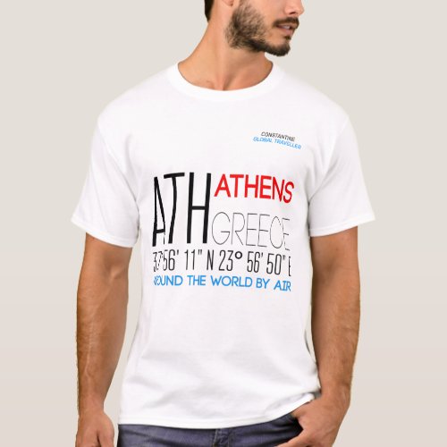 Athens Greece T_Shirt